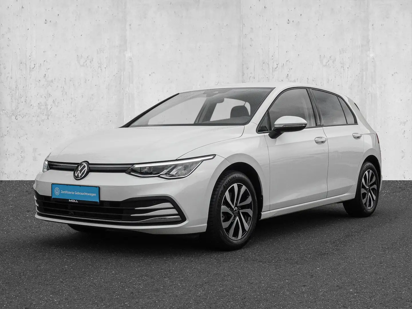 Volkswagen Golf 1.0 TSI Active ACC LED Navi Klimaautomatik Weiß - 2