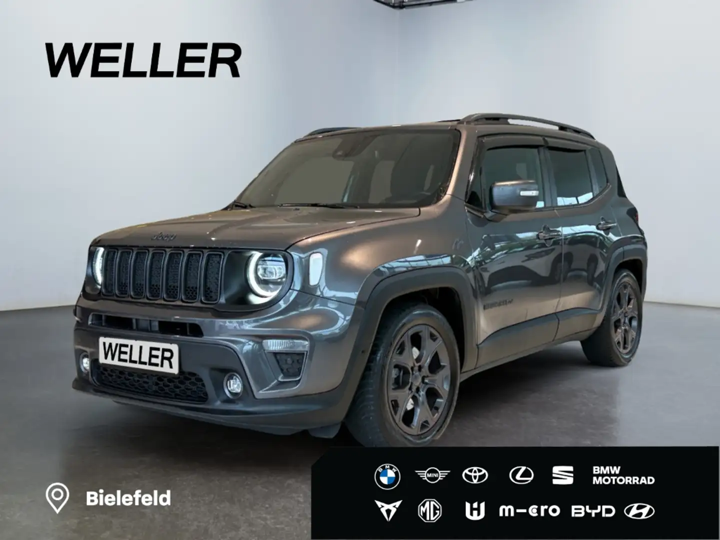 Jeep Renegade 1.3 T Automatik 80th Anniversary *AHK* Grau - 1