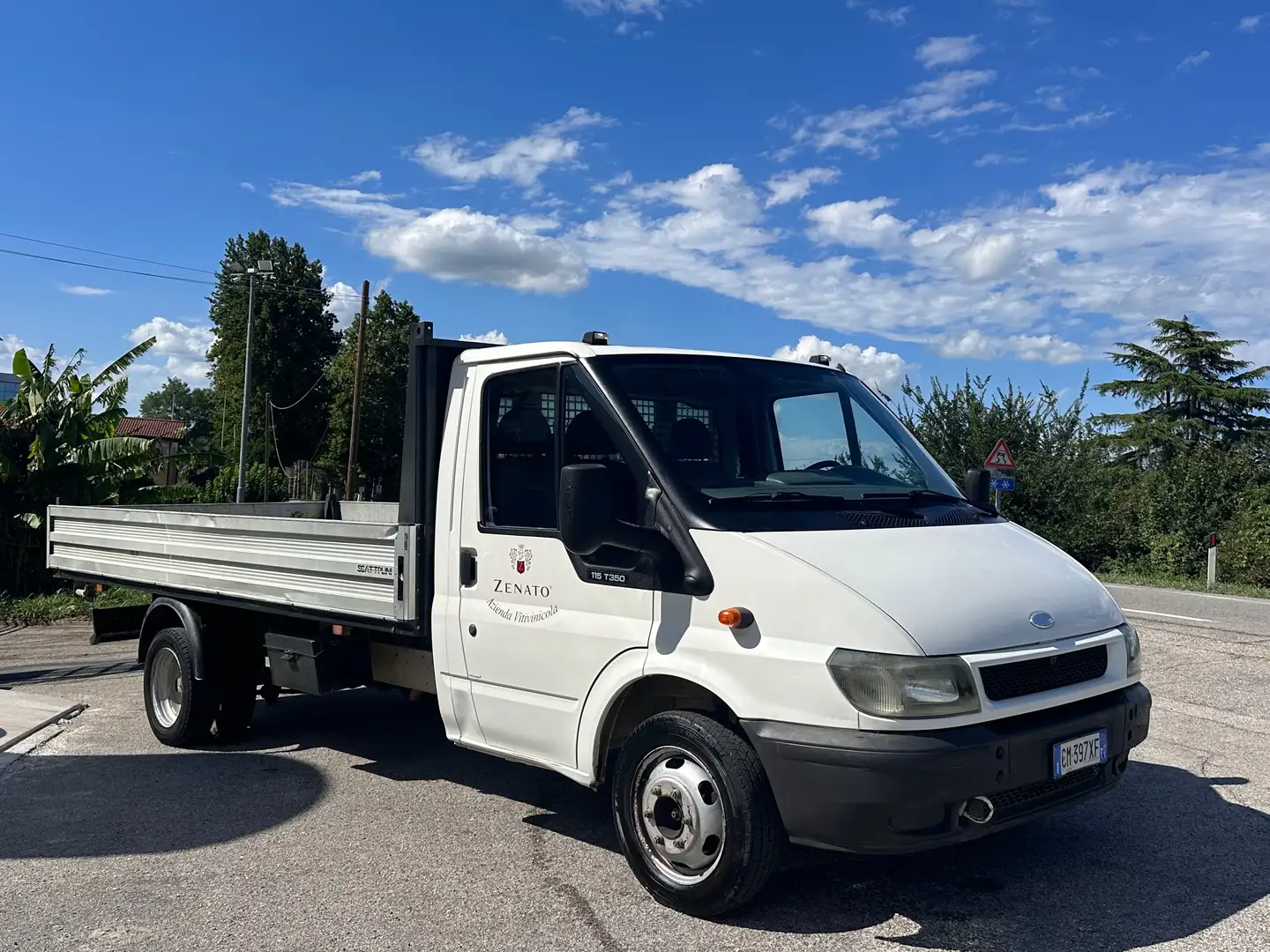 Ford Transit 350 2.4TD 115 Cassonato Blanco - 1