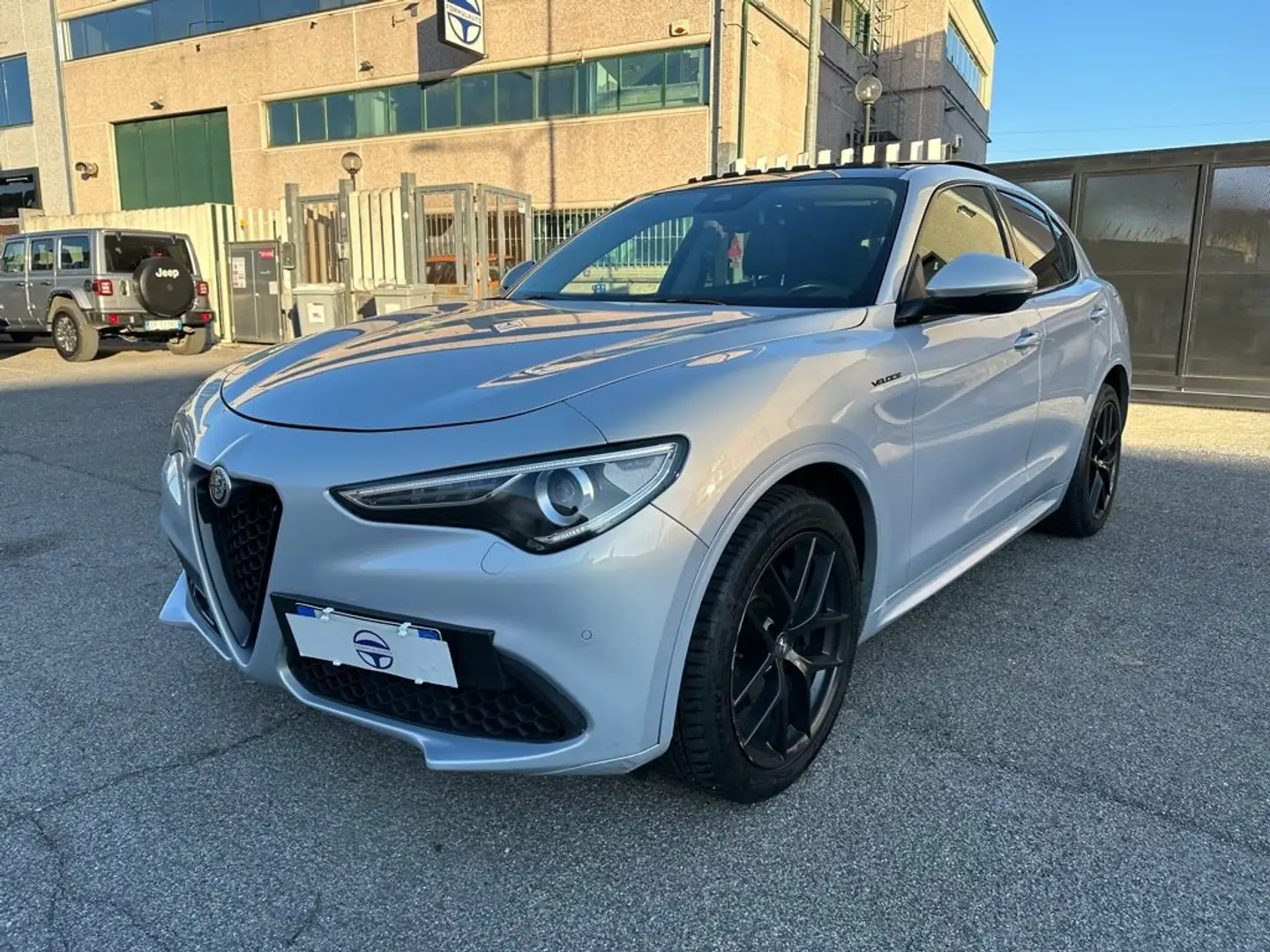 Alfa Romeo Stelvio 2.2 AT8 Q4 Veloce 210cv Grigio - 1
