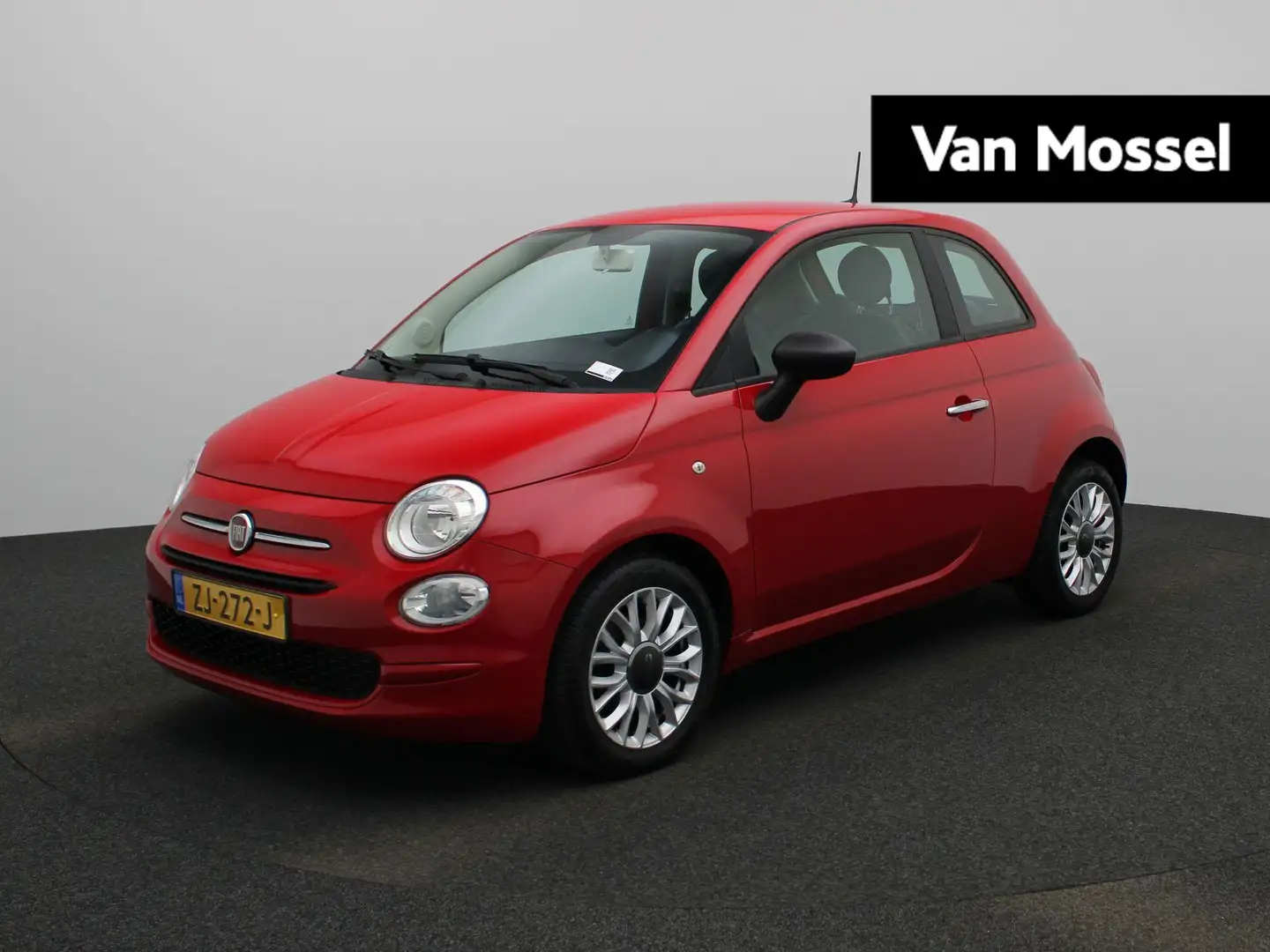 Fiat 500 0.9 TwinAir Turbo Popstar | Airco | LED | Lichtmet Rood - 1