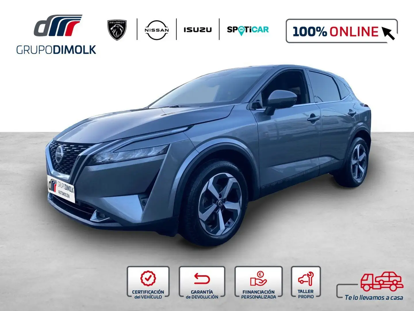Nissan Qashqai 1.3 DIG-T mHEV 12V N-Connecta 4x2 103kW Grau - 1