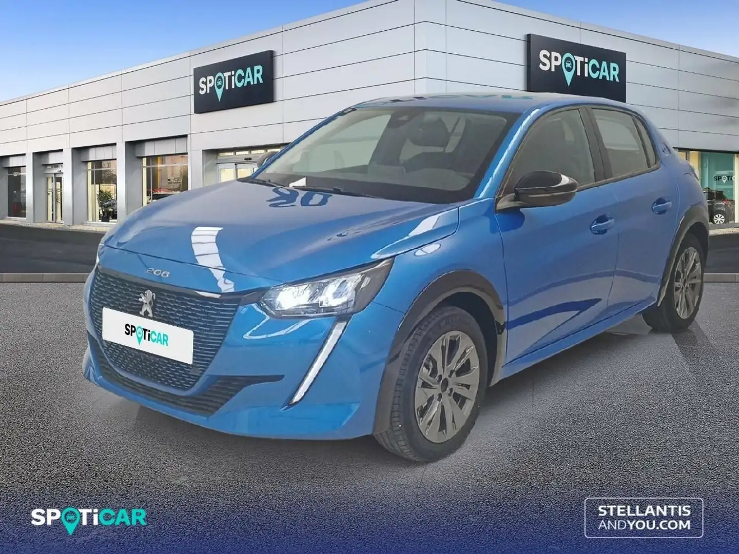 Peugeot 208 Active Pack Eléctrico 100kW Azul - 1