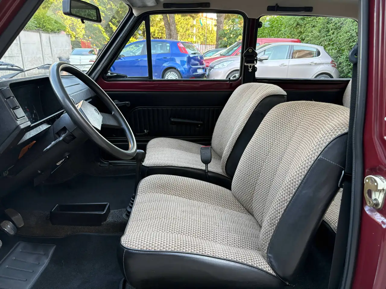 Autobianchi A 112 A112 Junior - Bordeaux - ASI - Targhe originale MI, foto 7