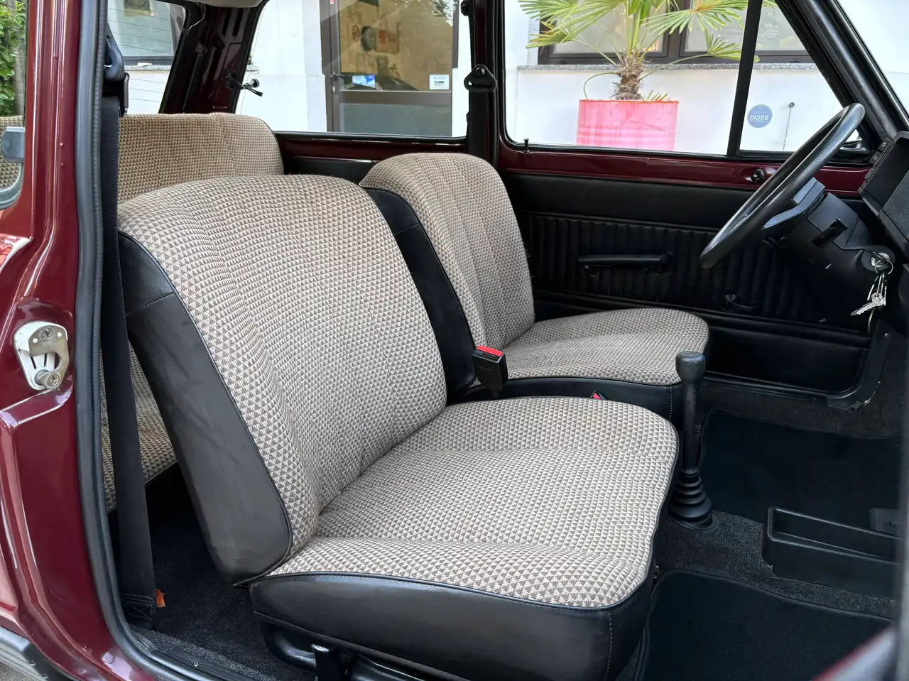 Autobianchi A 112 A112 Junior - Bordeaux - ASI - Targhe originale MI, foto 8