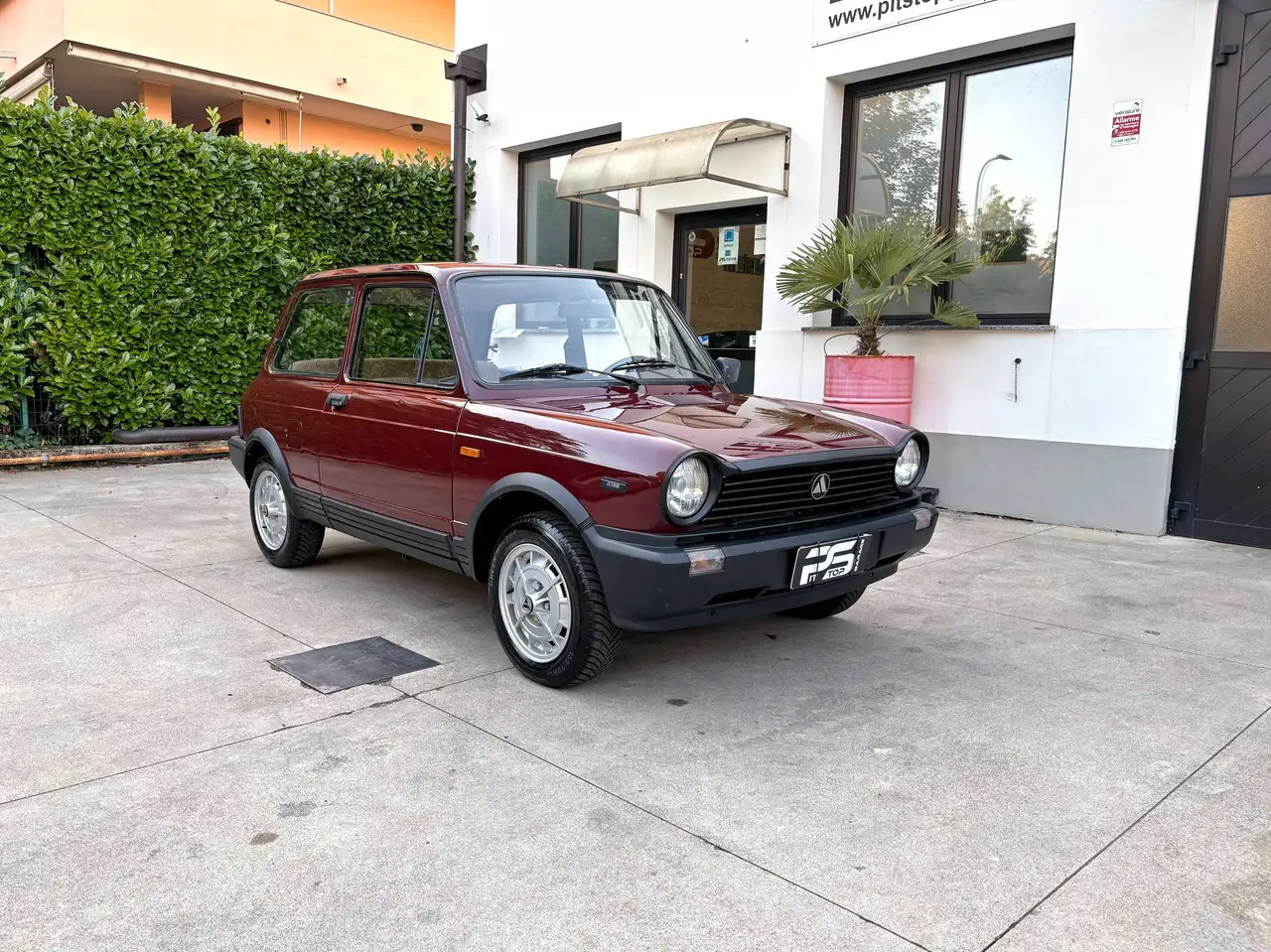 Autobianchi A 112 A112 Junior - Bordeaux - ASI - Targhe originale MI, foto 2