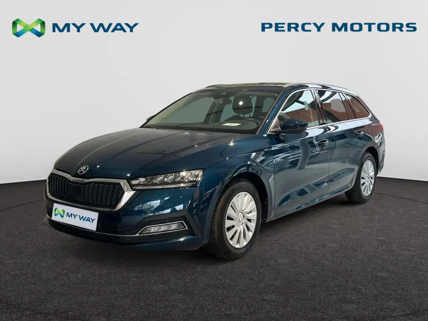 Skoda Octavia Octavia Combi Clever 2,0 TDI 85 kW 7-speed automat. Bleu - 1