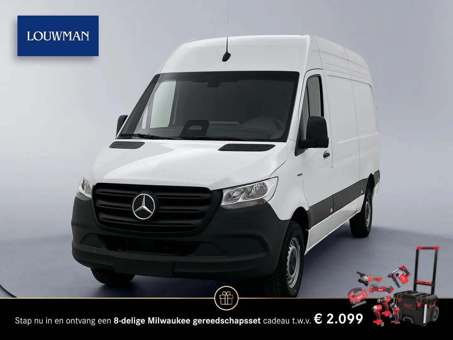 Mercedes-Benz eSprinter 314 L2H2 PRO RWD 81kWh | DC Laden | Blanco - 1