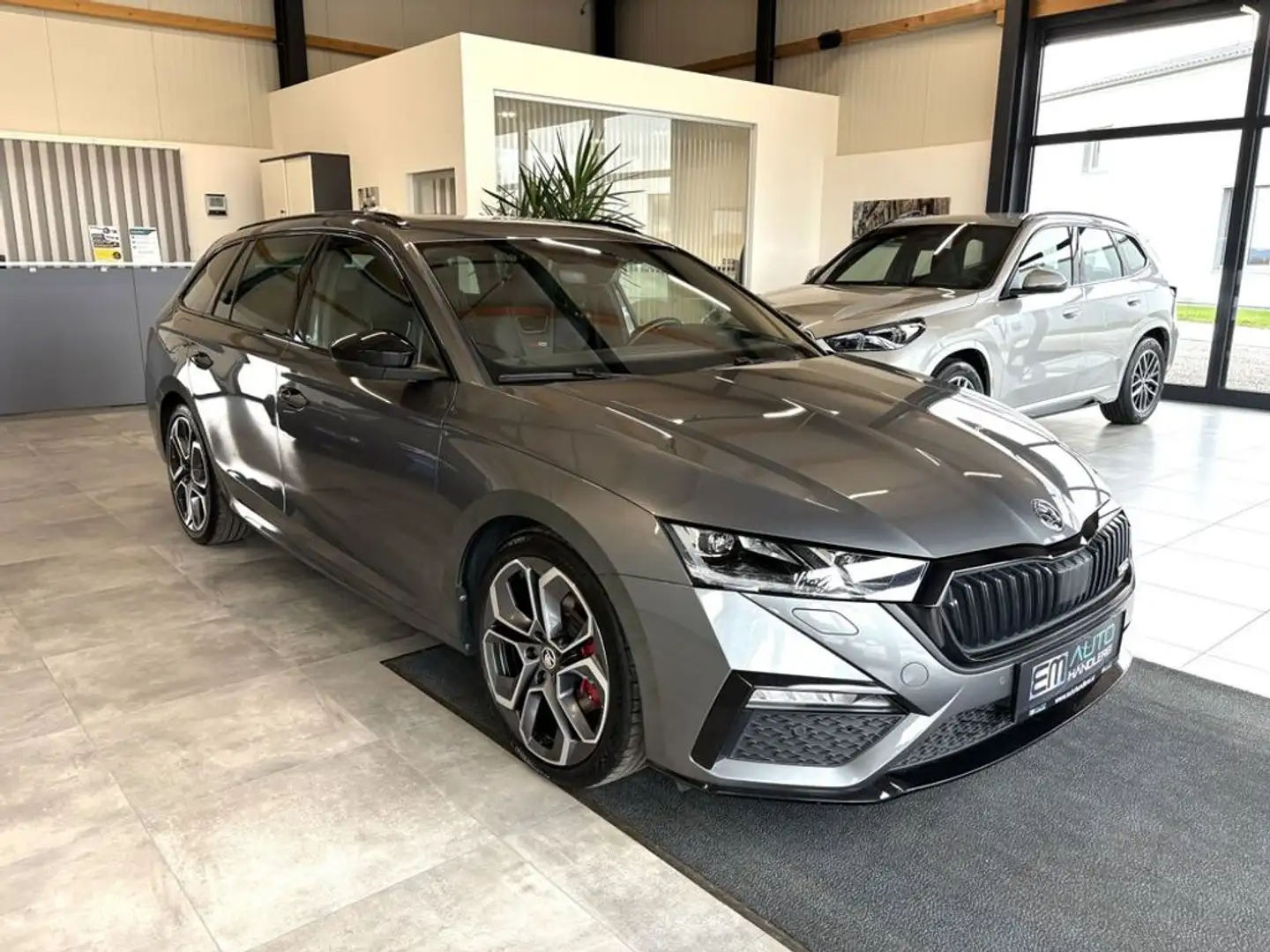 Skoda Octavia Combi RS Plus 4x4 DSG LED*PDC*NAV*AHK*PANO Grau - 1
