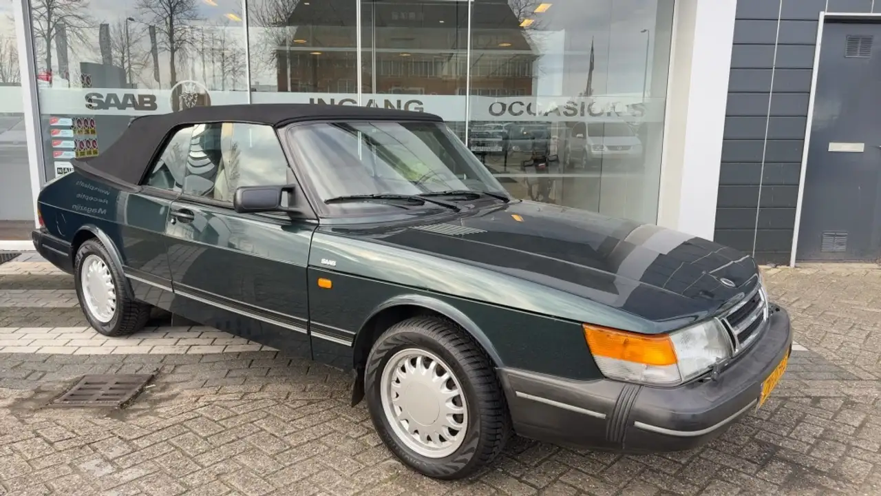 Saab 900 Cabrio 2.1i-16 NIEUWSTAAT AUTO, foto 4