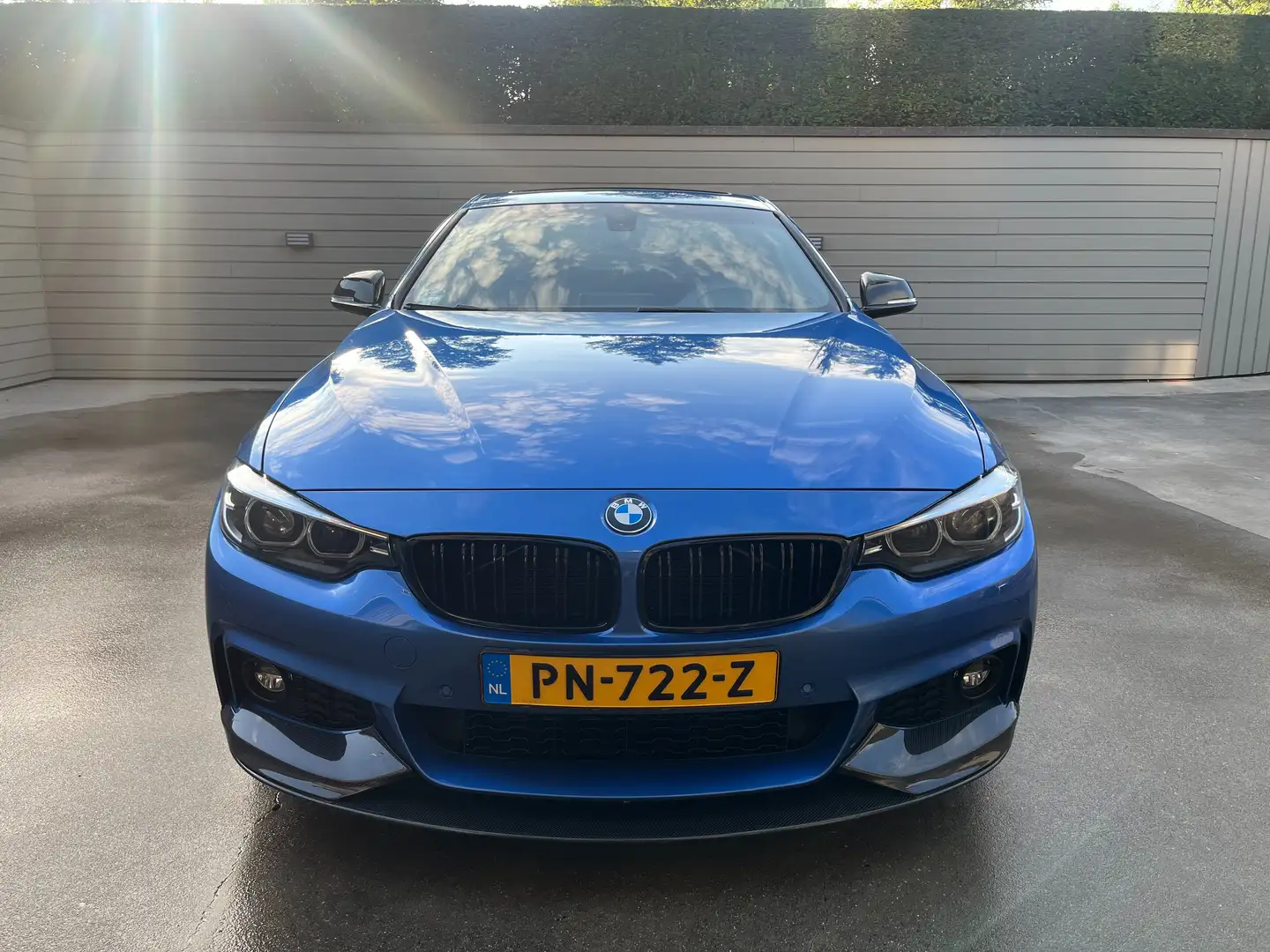 BMW 420 BMW 420i Coupé M Performance|Estoril Blau|2017 Blauw - 2