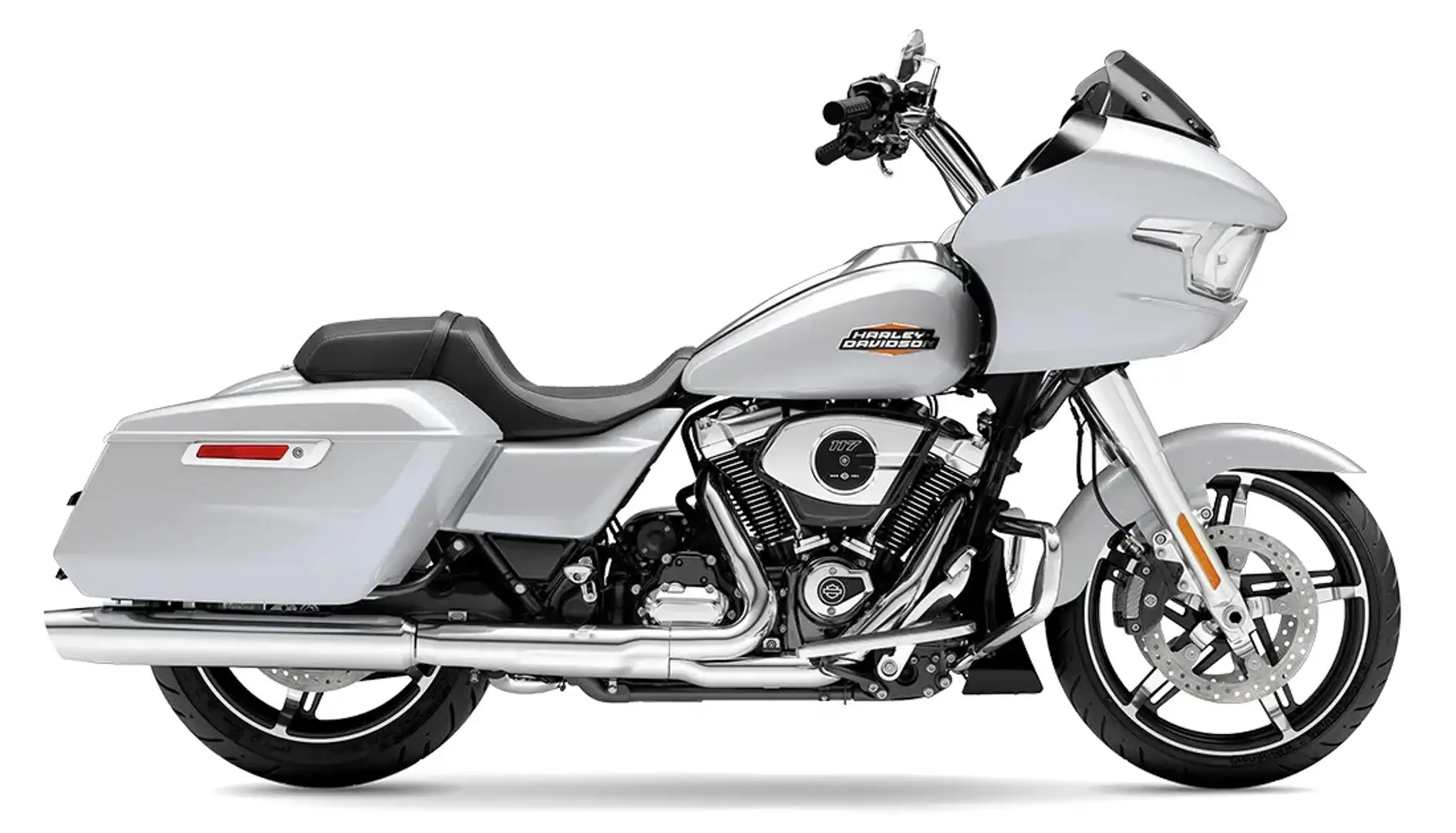 Harley-Davidson Road Glide TOURING FLTRX Chrome Finish Blanc - 1