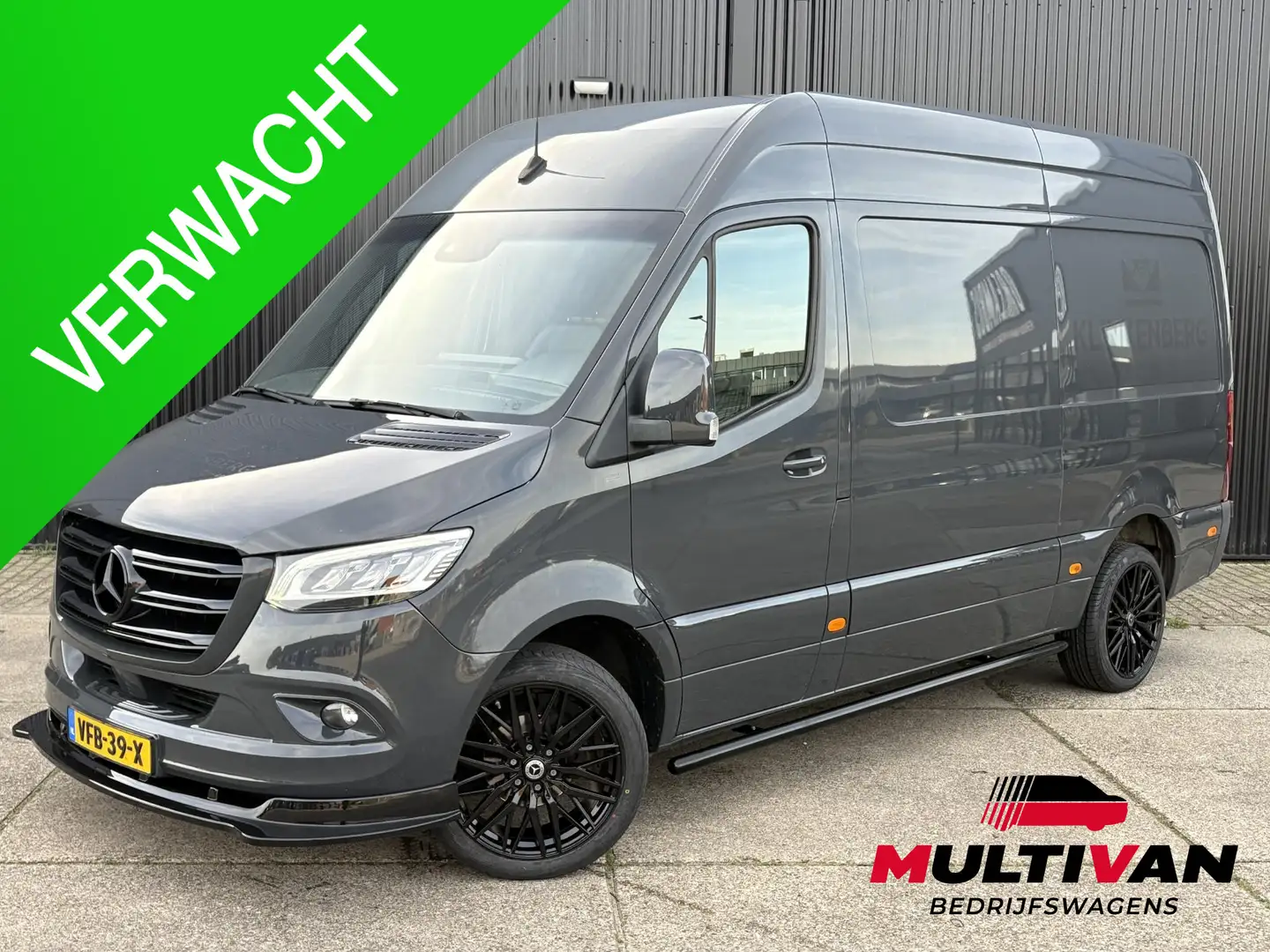 Mercedes-Benz Sprinter 319 3.0 CDI L2H2 V6 ** VERWACHT ** | LED | CHAUFFE Gris - 1