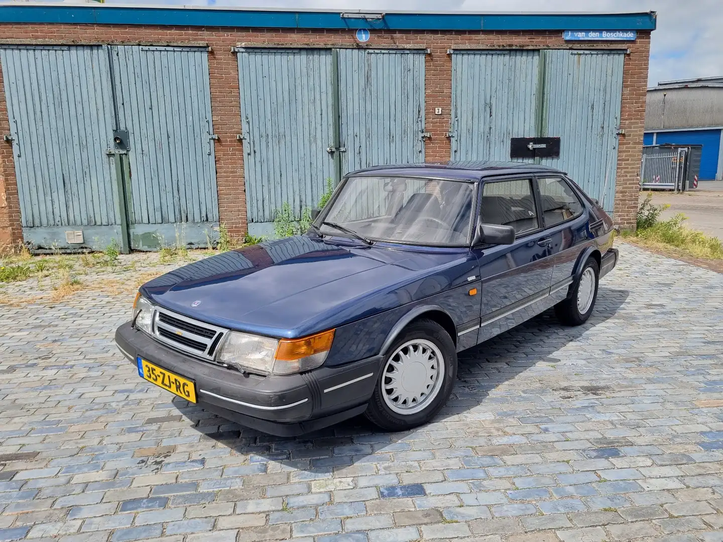 Saab 900 S 2.0 Blauw - 1