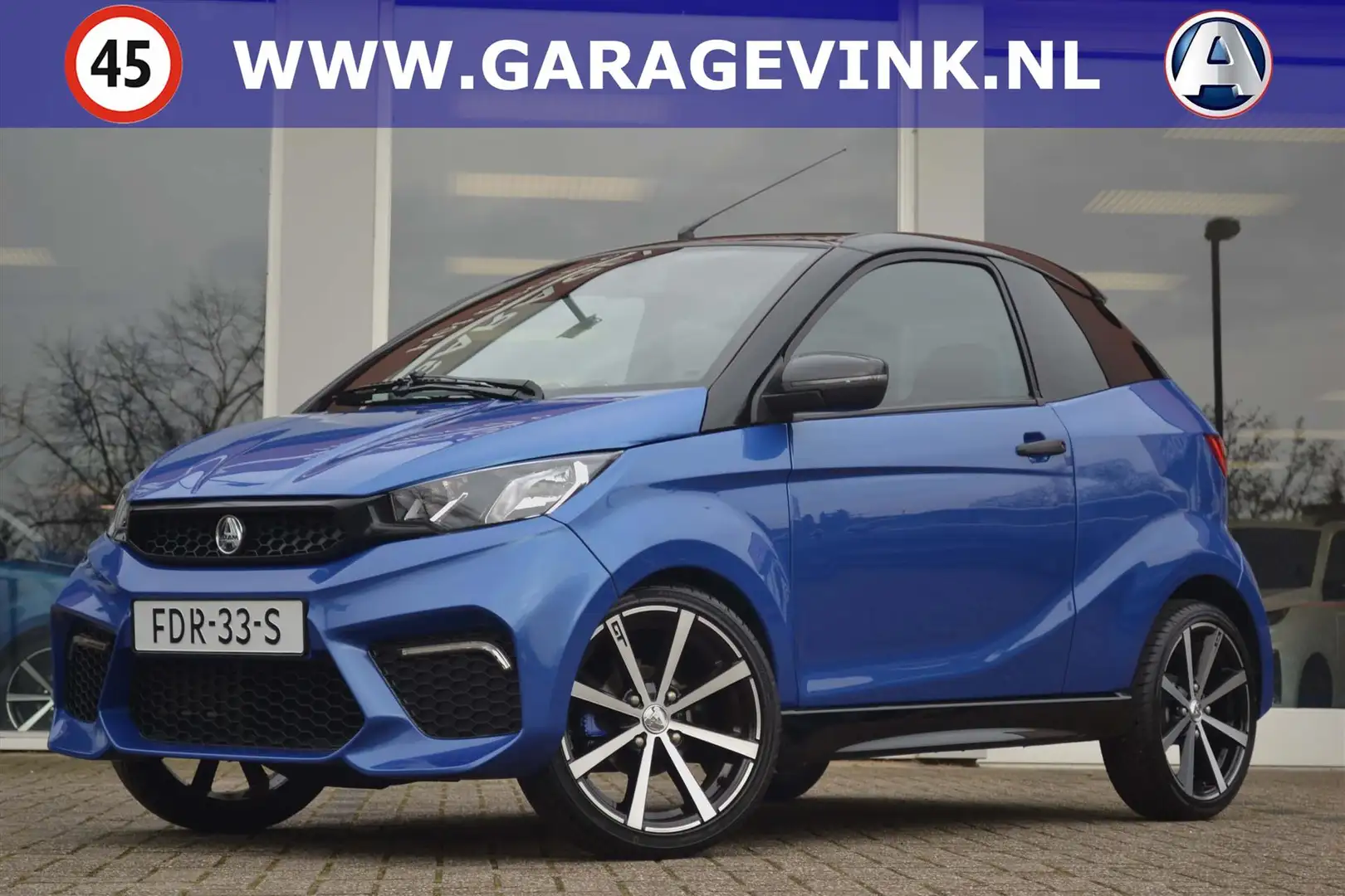 Aixam GTI S9 Coupe incl. Airco | ABS | Achteruitrijcamera! B Blue - 1