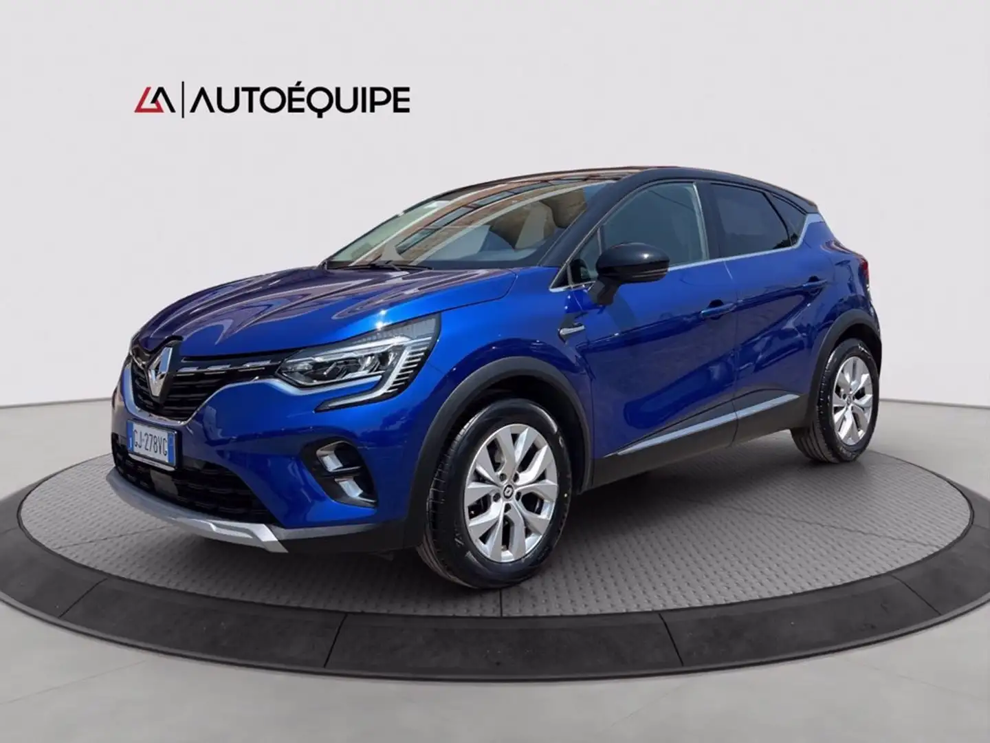 Renault Captur 1.6 E-Tech hybrid Intens 145cv auto Blau - 2