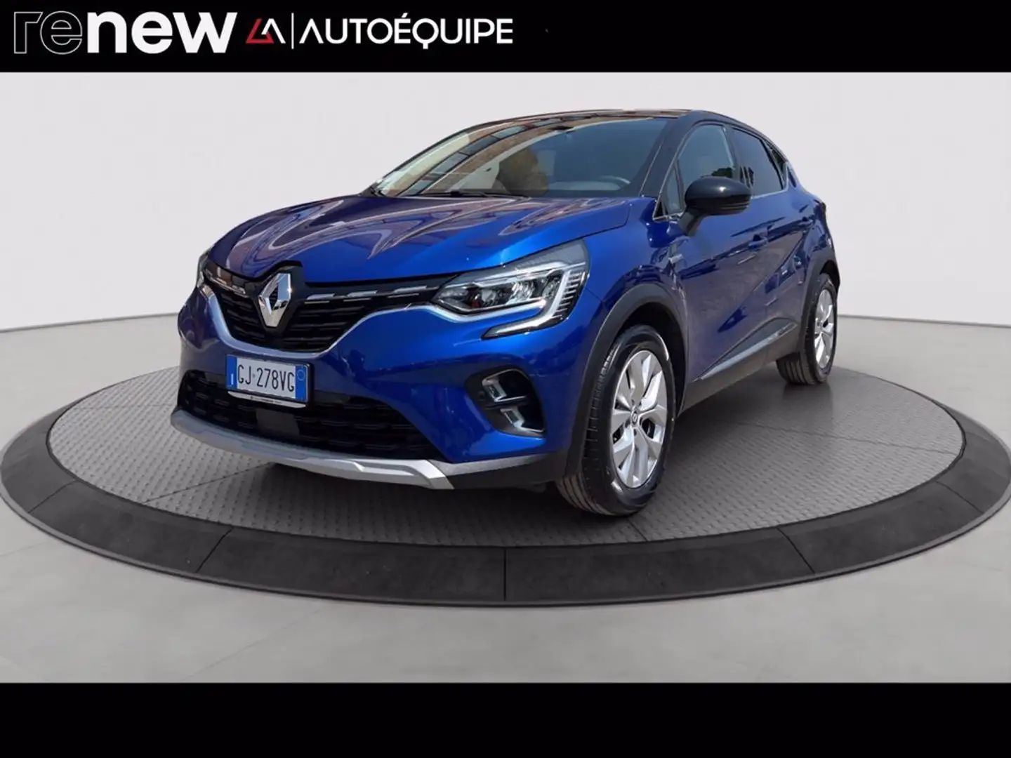 Renault Captur 1.6 E-Tech hybrid Intens 145cv auto Blau - 1