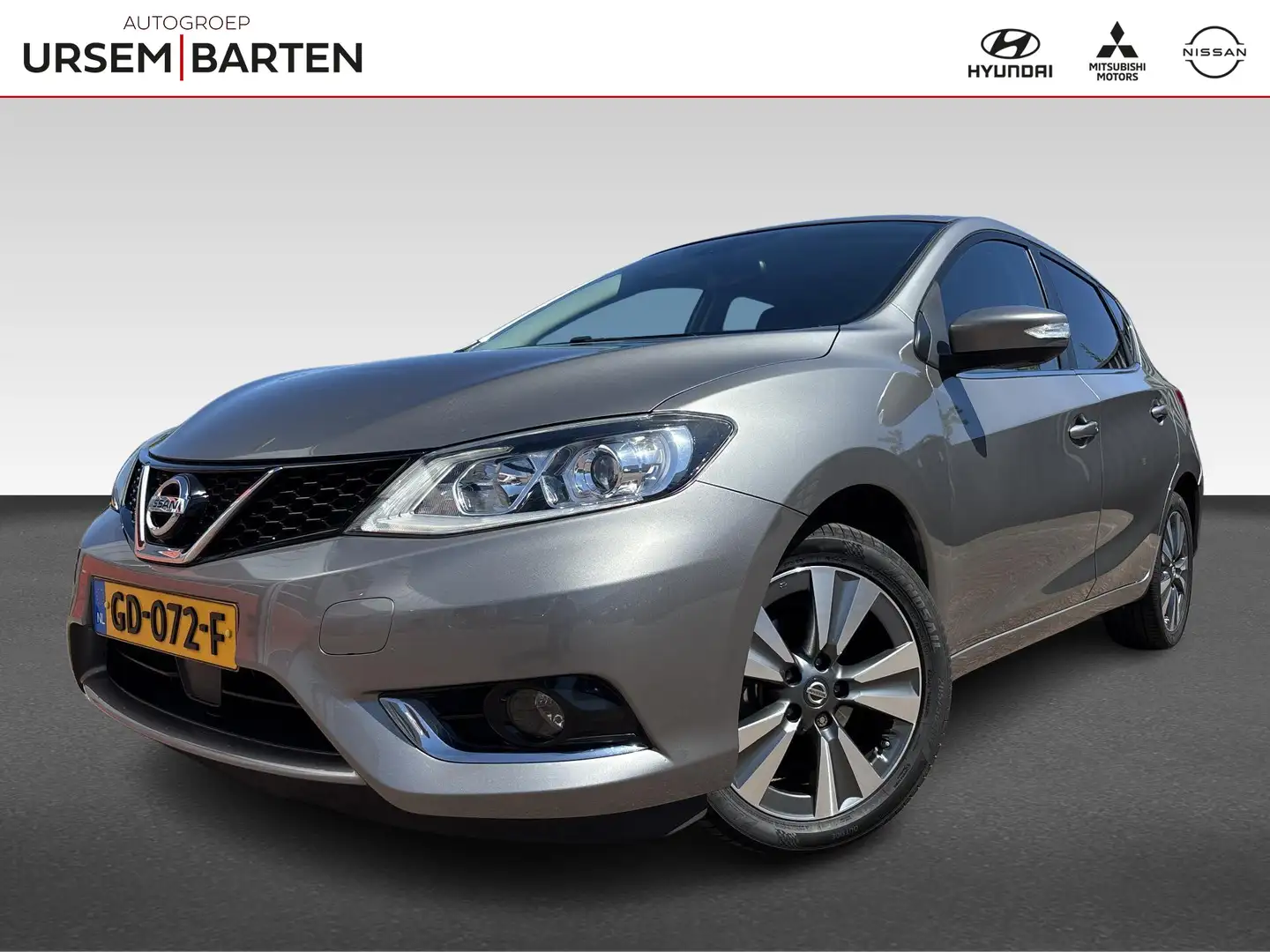 Nissan Pulsar 1.2 DIG-T Tekna | leder | blind-spot | stoelverwar Сірий - 1