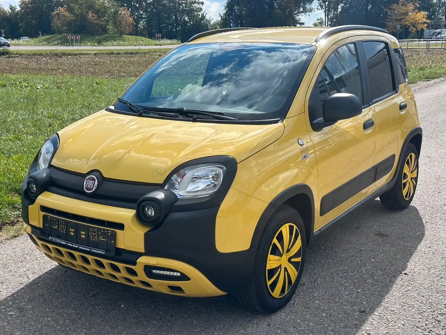 Fiat Panda Waze DAB, PDC, KD NEU, 1.Hand! Gelb - 1