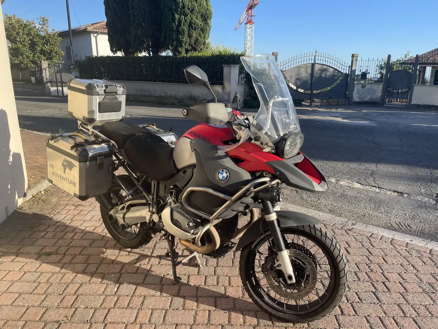 BMW R 1200 GS Adventure Abs Sport crvena - 1