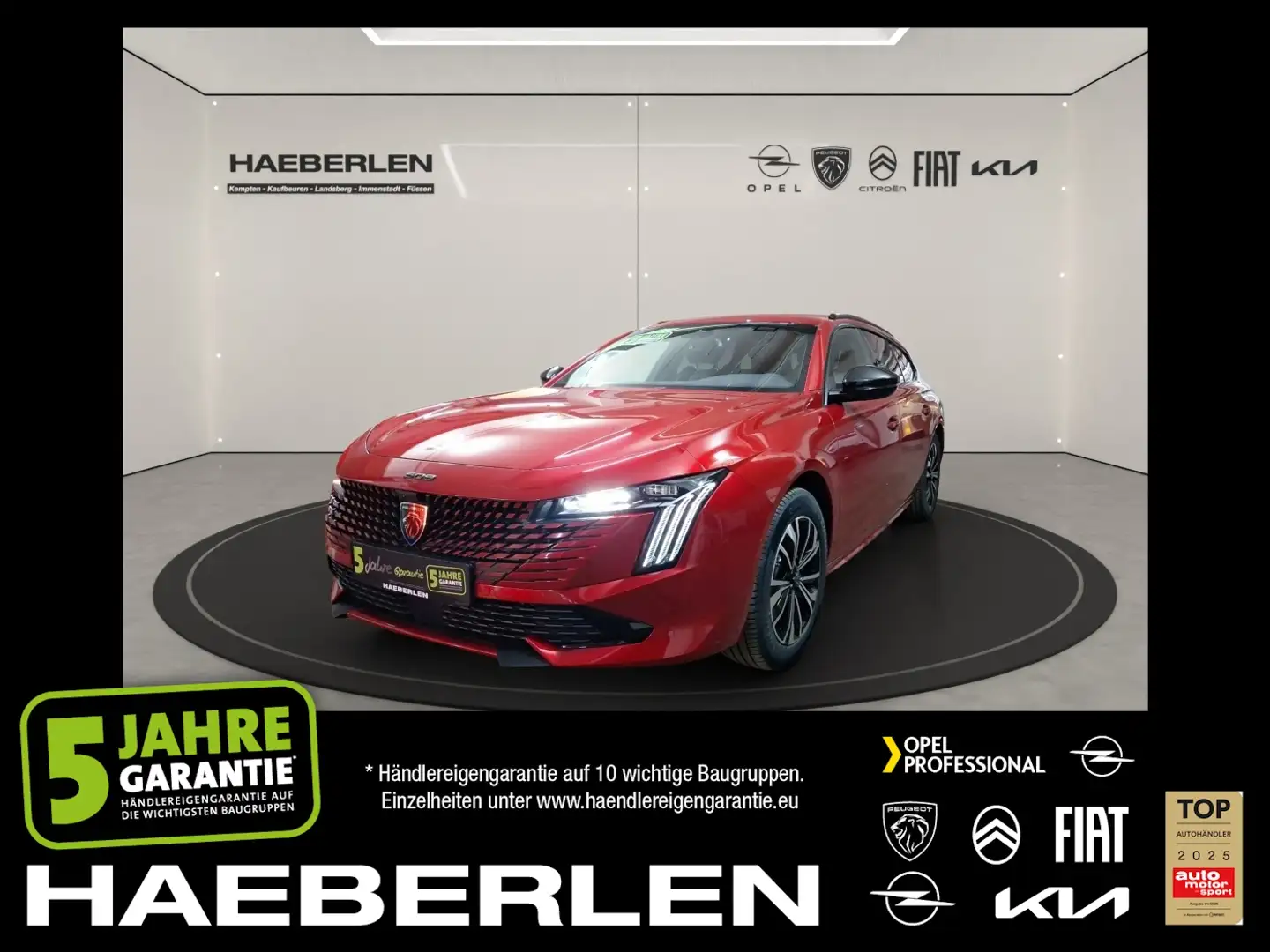 Peugeot 508 1.2 PureTech 130 SW Allure Pack FLA NAVI Rouge - 1