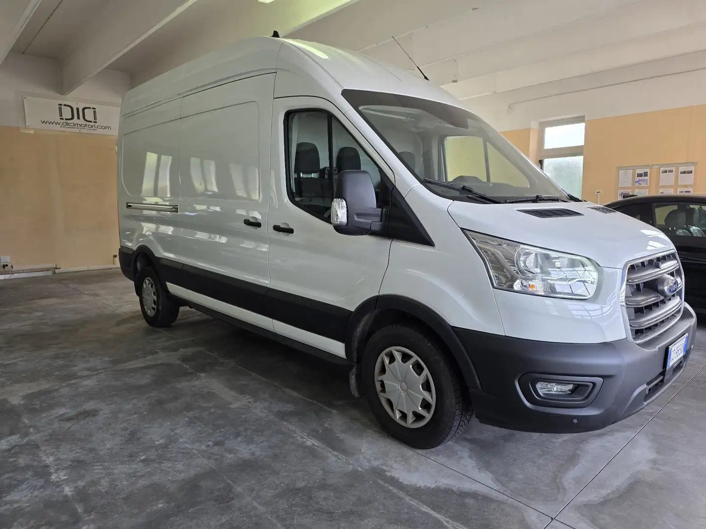 Ford Transit 350 hybrid 170cv L3H3 LH3 passo lungo tetto alto Bianco - 1