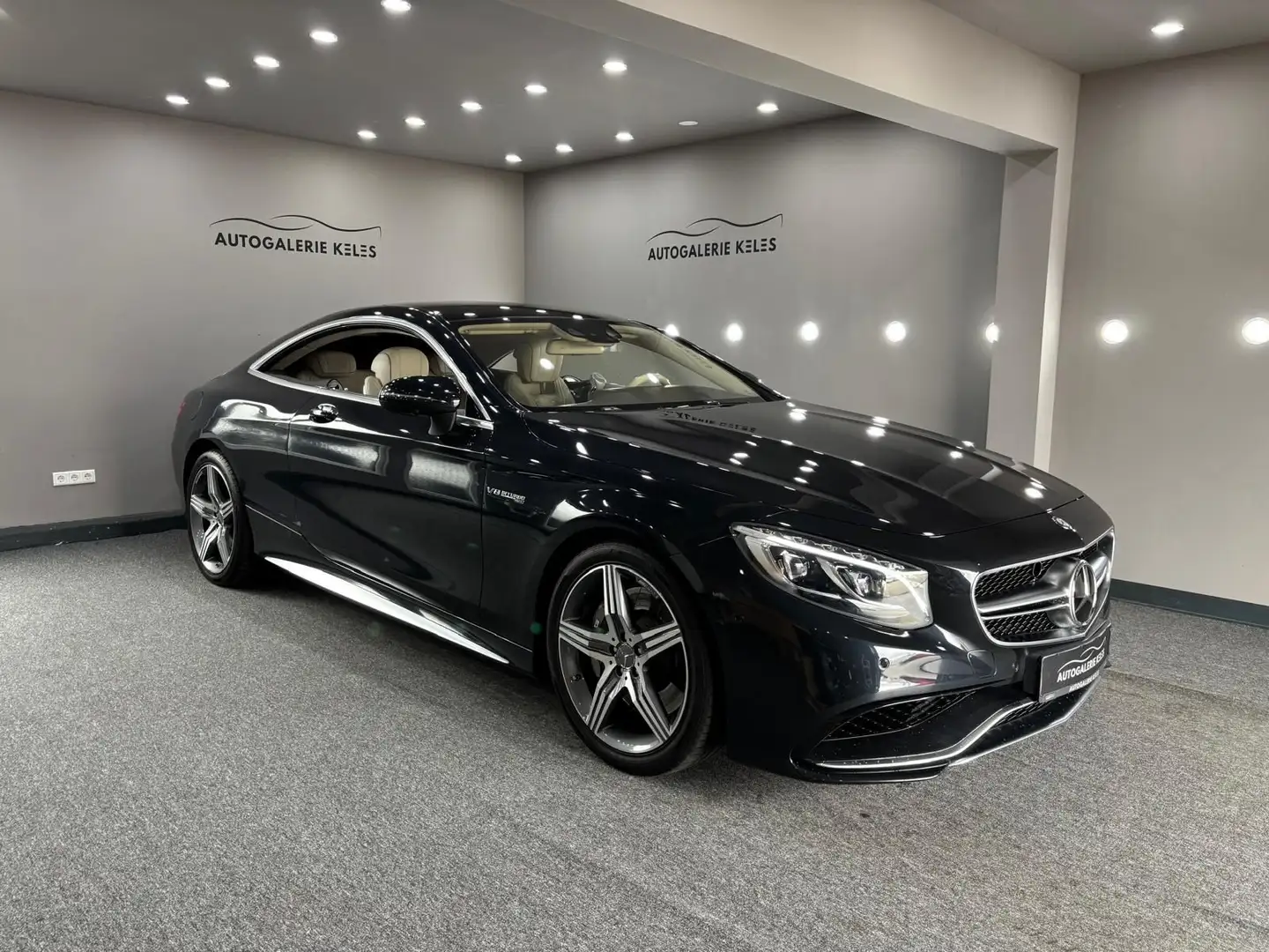 Mercedes-Benz S 63 AMG Coupe 4Matic PANO*HUD*SITZBEL*SPUR*KESS Blau - 1