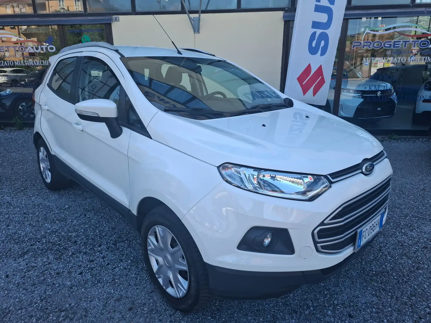 Ford EcoSport 1.5 Business 110cv E6 UNICOP.-GARANZIA -OTTIMA !! Bianco - 2