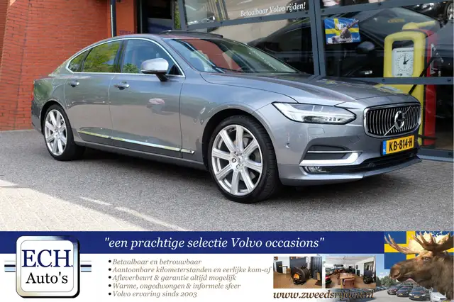 Volvo S90 T5 Inscription, B&W Audio, Schuifdak, Leer, Apple