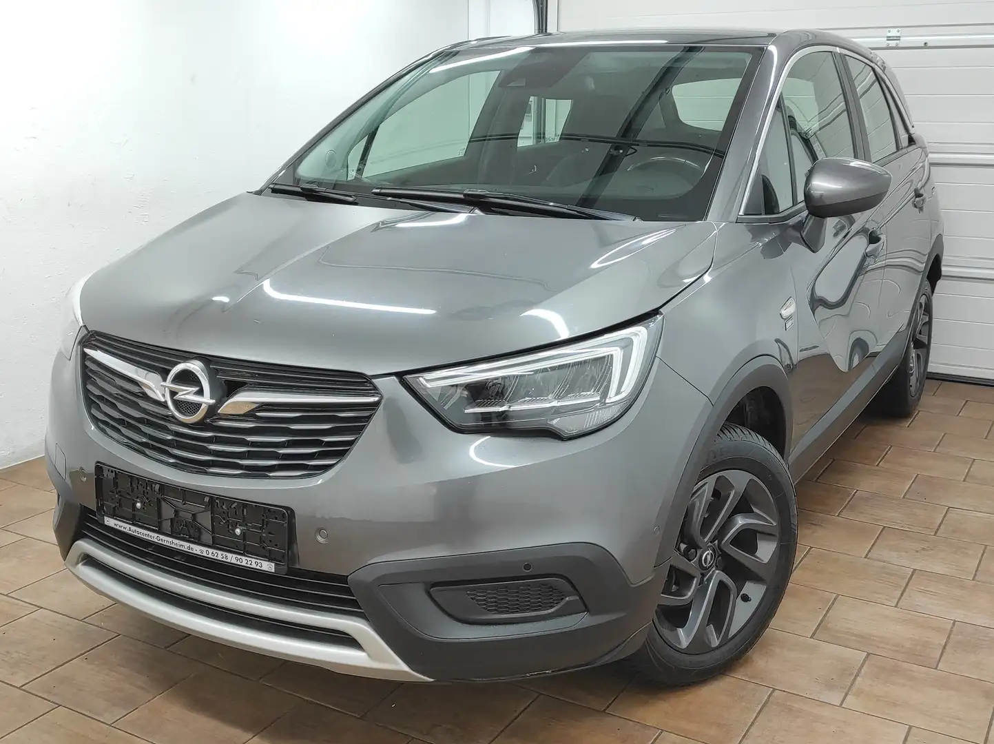 Opel Crossland X 1.2 LED EURO-6 KLIMA PDC v+h KAMERA *GETRIEBE NEU* Gris - 1
