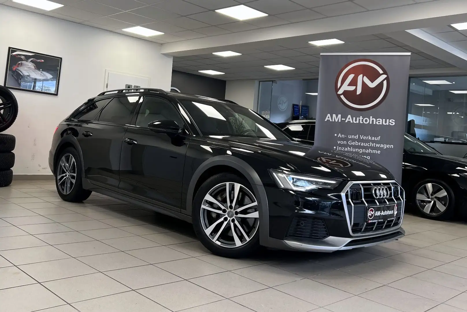 Audi A6 allroad Quattro 55TDI *PanoSD*ACC*AHK*360° Fekete - 1