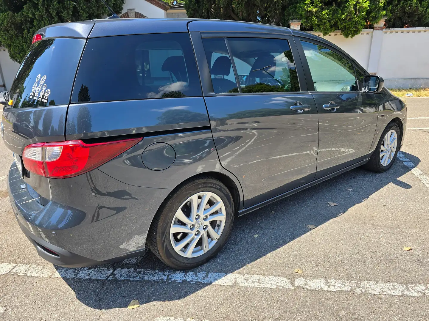 Mazda 5 5 2010 1.6 Smart navi Grigio - 2