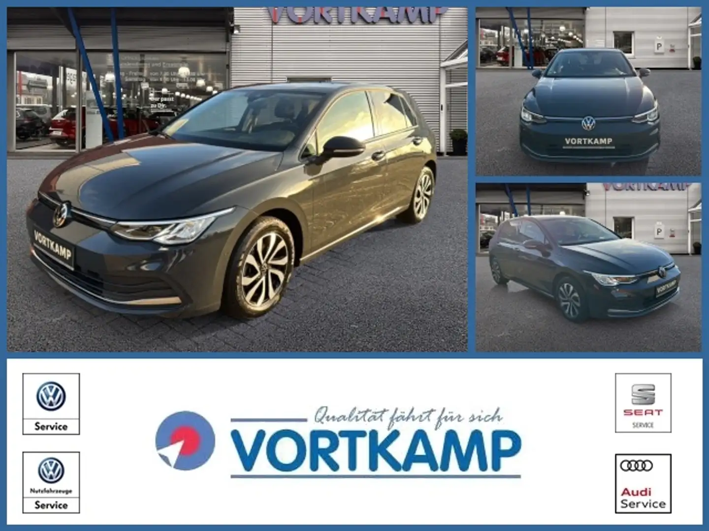 Volkswagen Golf VIII Lim. Active eTSI Kamera/IQDrive Grau - 1