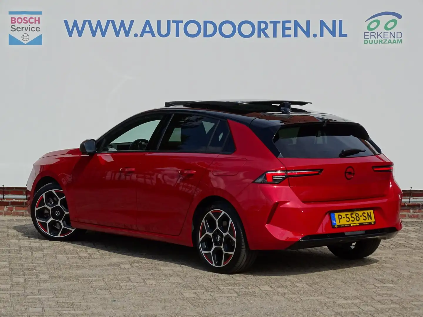Opel Astra 1.6 Hybrid GS Edition|Pano|Plug In|360 Camera|Trek Rood - 2