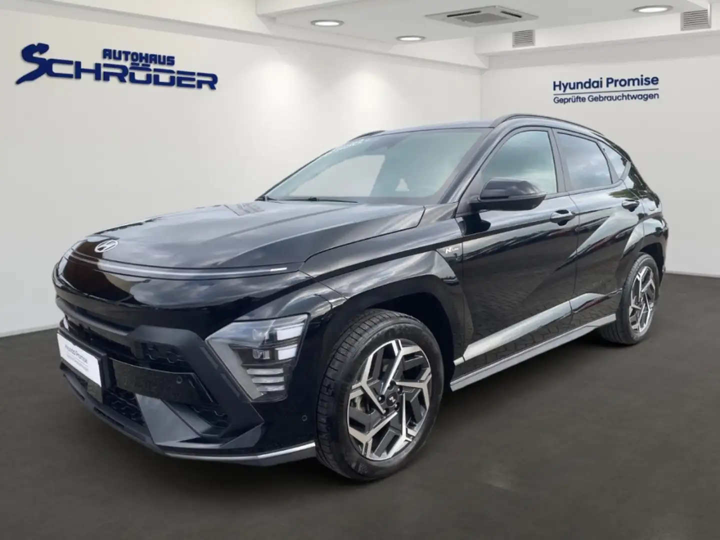 Hyundai KONA 1.6 Hybrid N Line Ultimate-Paket Navi Rückfahrkame Negro - 1