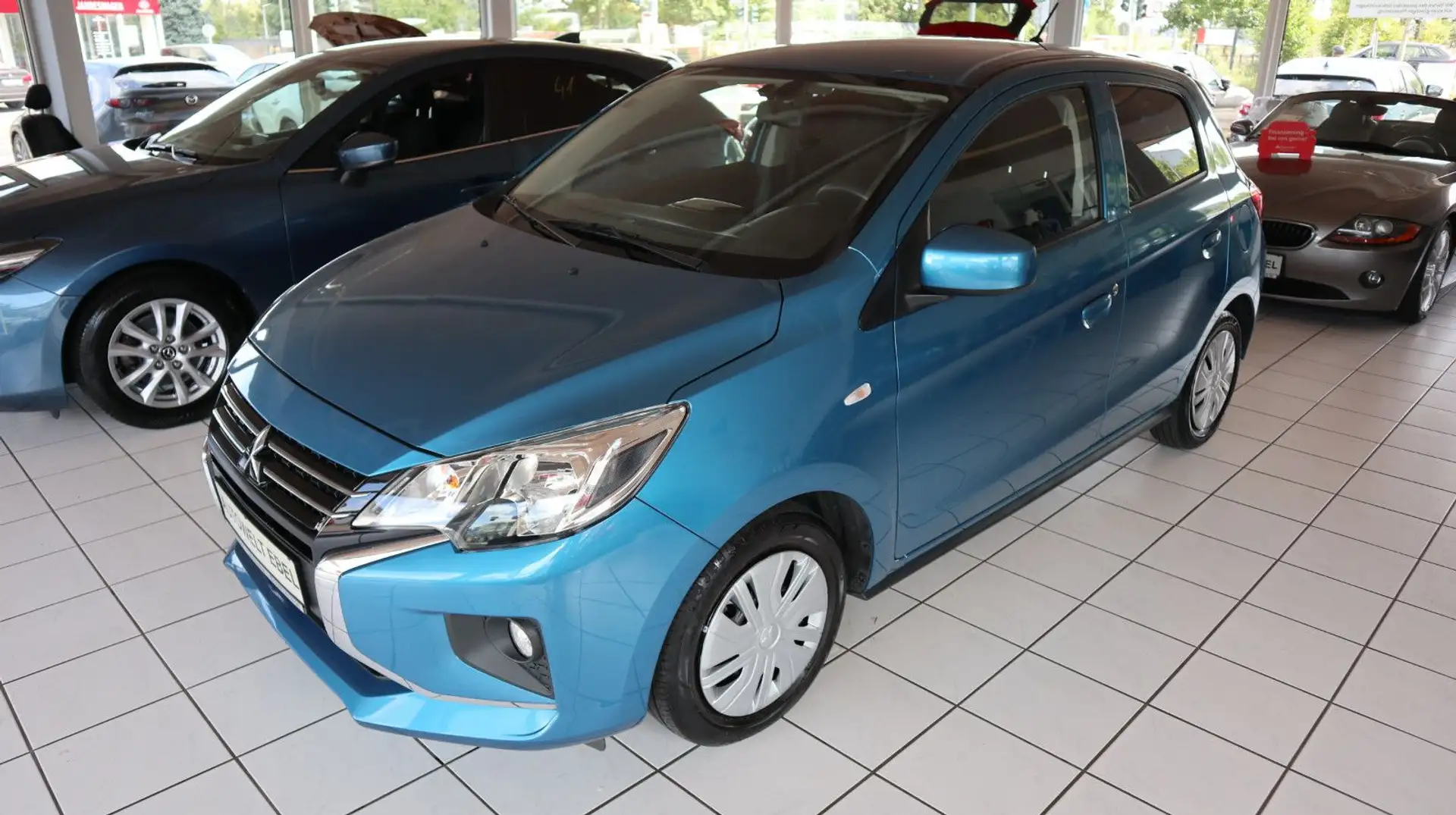 Mitsubishi Space Star *FREISPR*KLIMA*TÜV+INSP. NEU*1. HAND* Blau - 1