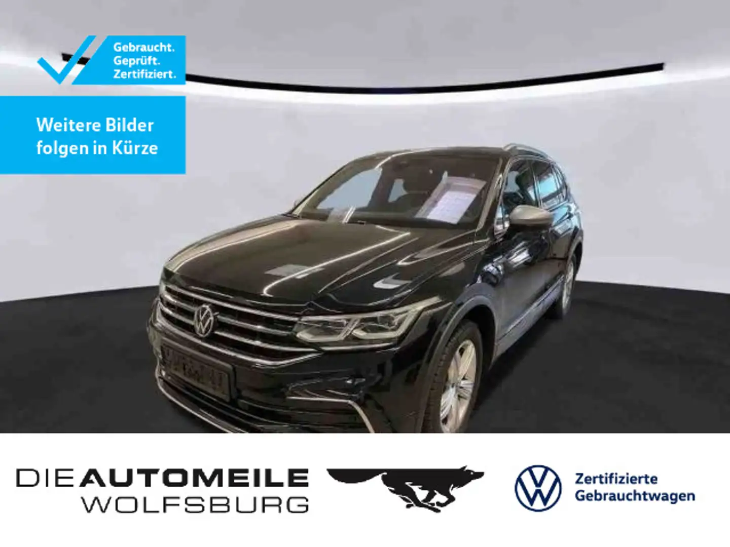 Volkswagen Tiguan Allspace 2.0 TDI 4M DSG R-Line HeadUp/Mat Schwarz - 1