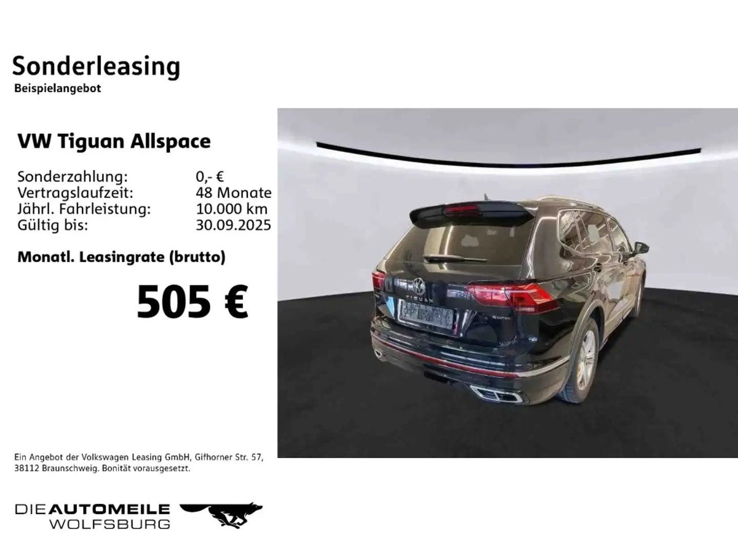 Volkswagen Tiguan Allspace 2.0 TDI 4M DSG R-Line HeadUp/Mat Schwarz - 2