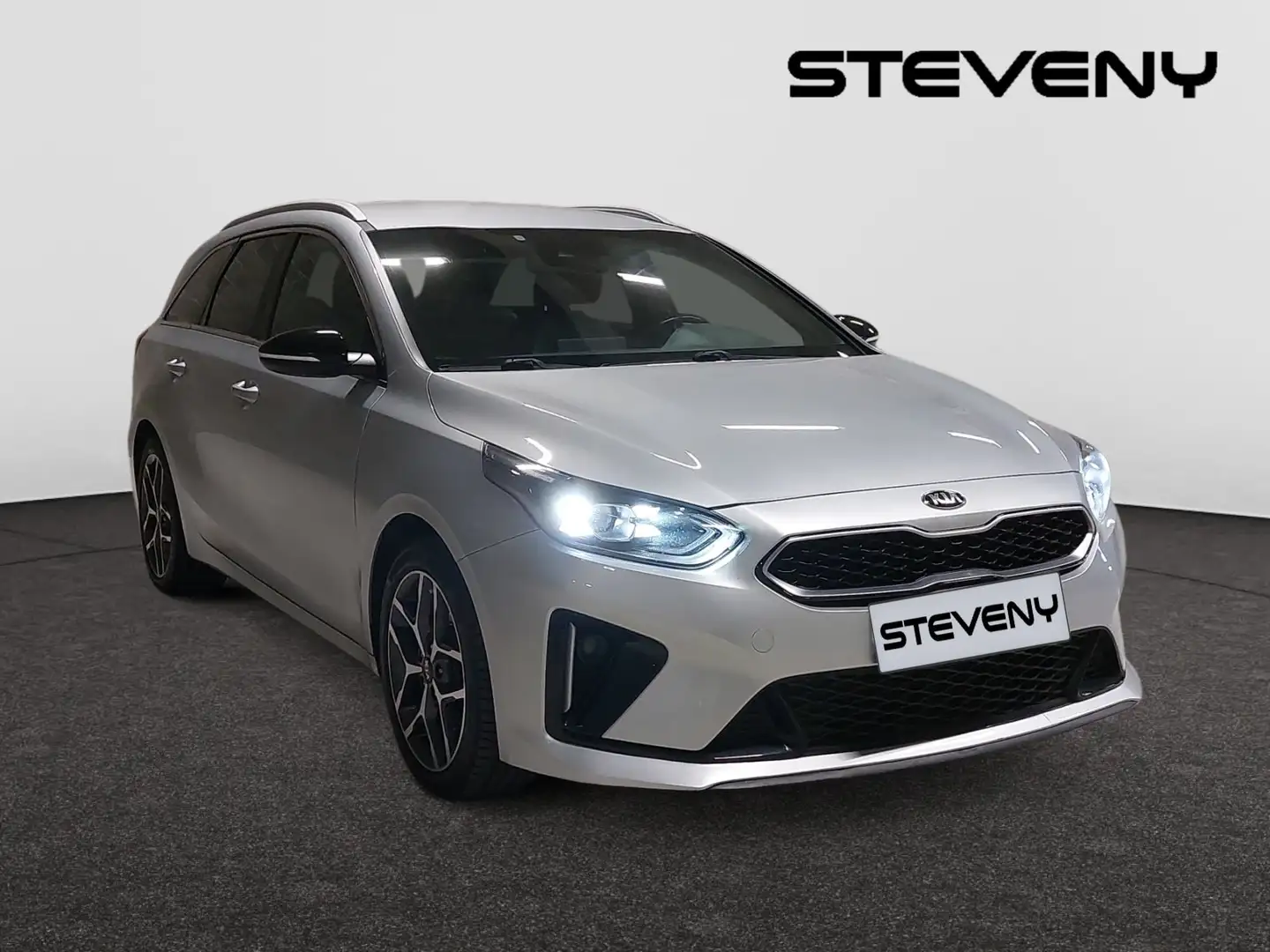 Kia Ceed SW / cee'd SW GT-LINE 1.4 T ISG 140CV DCT*CUIR*GPS*CAMERA*LED* Argent - 2