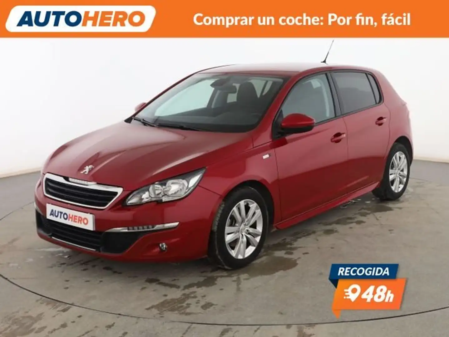 Peugeot 308 1.6 BlueHDi Style 120 Rojo - 1
