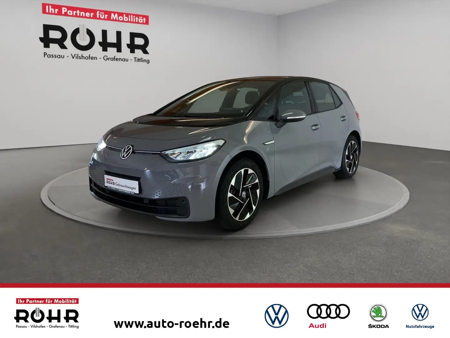 Volkswagen ID.3 Pure Performance (Navi.LED.DAB.EPH.Klima) Gris - 1