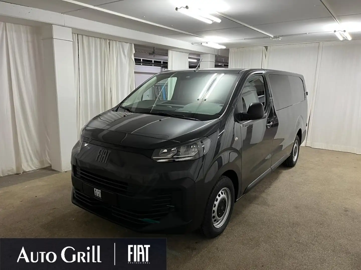 Fiat Scudo L3 CarPlay RüKa Laderaumverkleidung Holz Grau - 1
