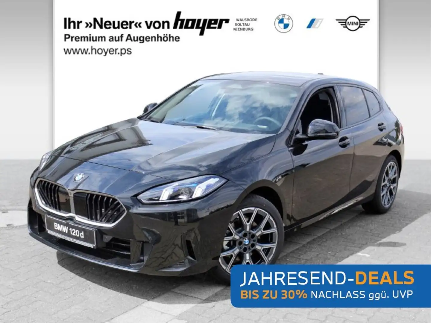 BMW 120 d SHZ LED HUD Innovationspaket Schwarz - 1