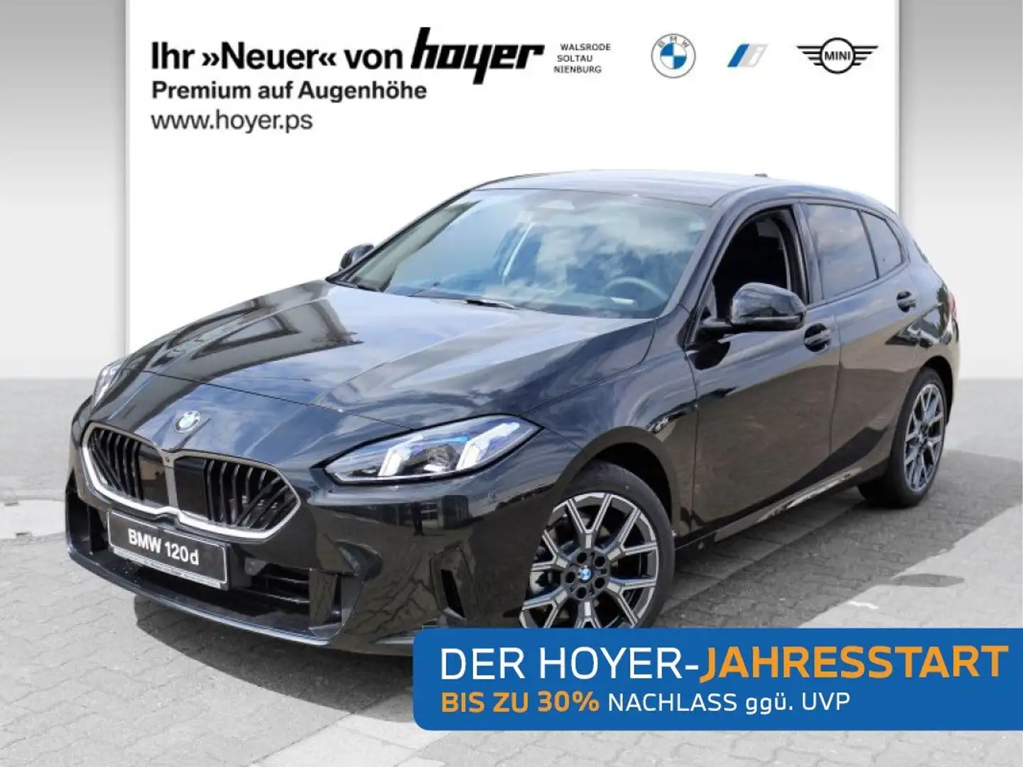 BMW 120 d SHZ LED HUD Innovationspaket Schwarz - 1