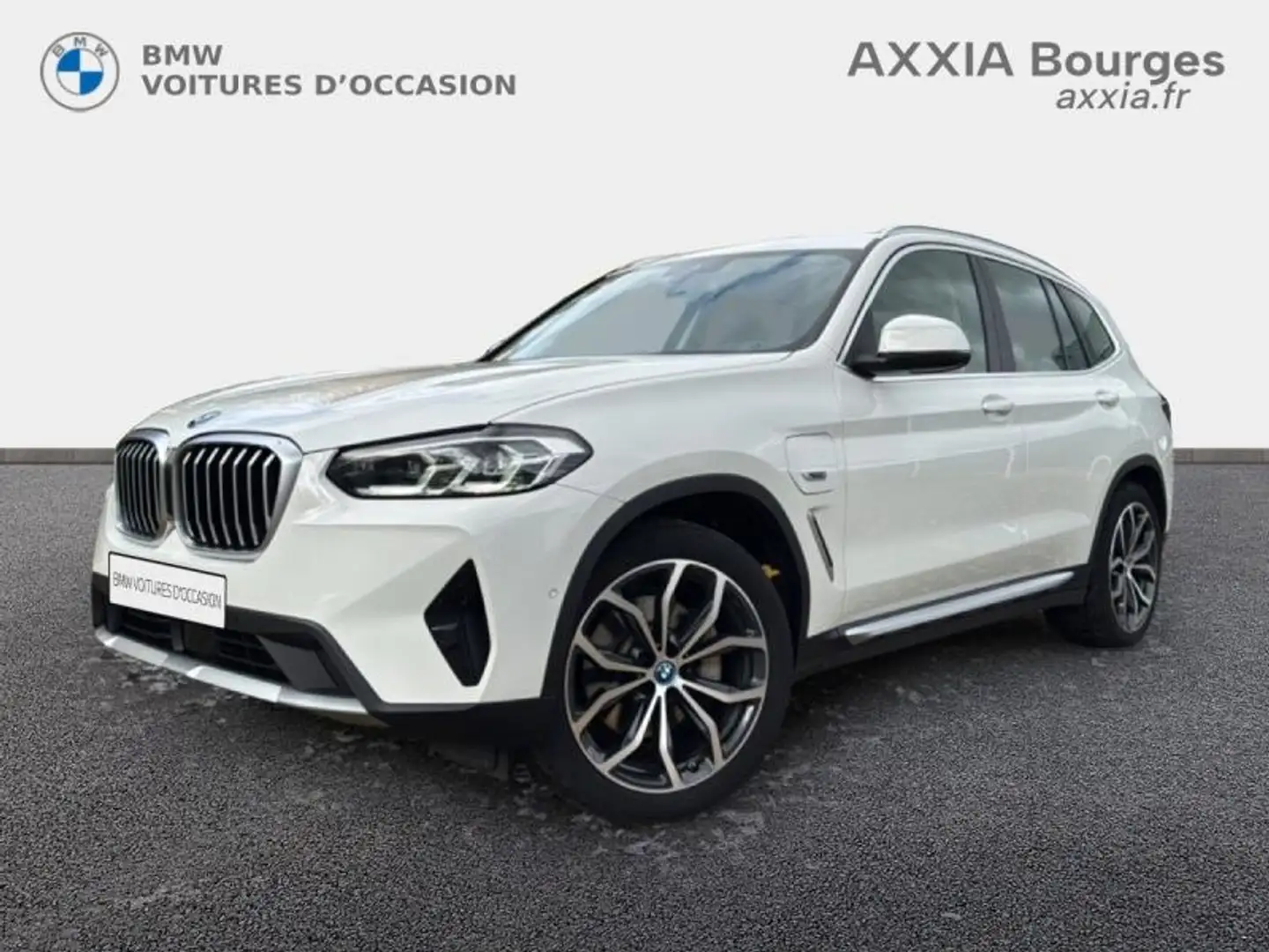 BMW X3 xDrive30e 292ch xLine Blanc - 1