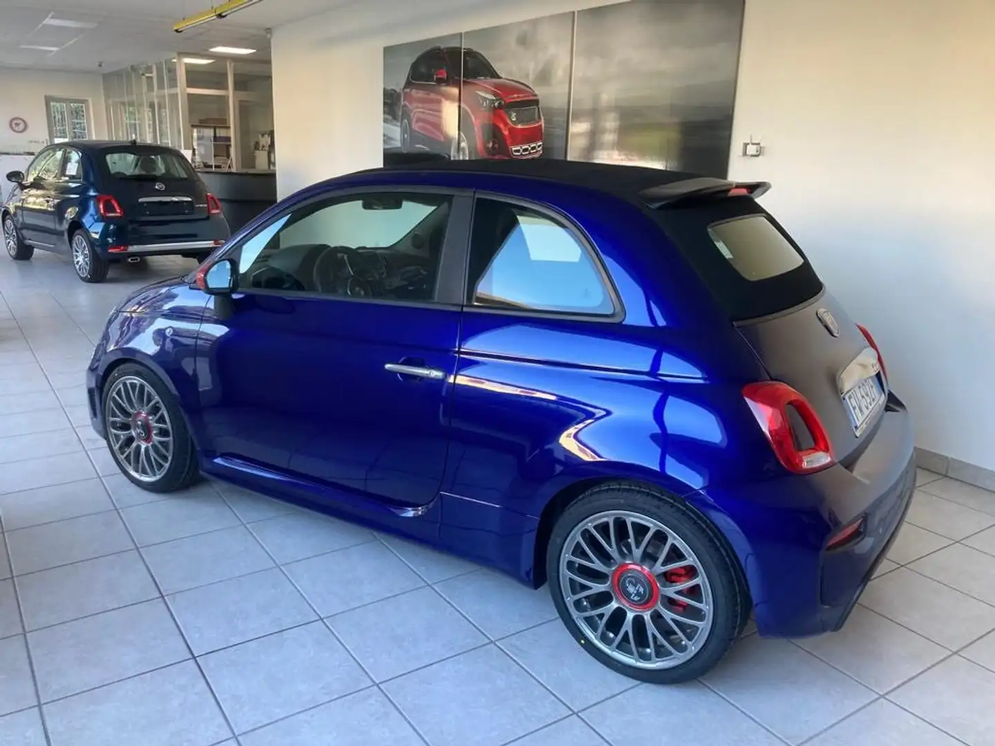 Abarth 595 C 1.4 Turbo T-Jet 145 CV Blau - 2