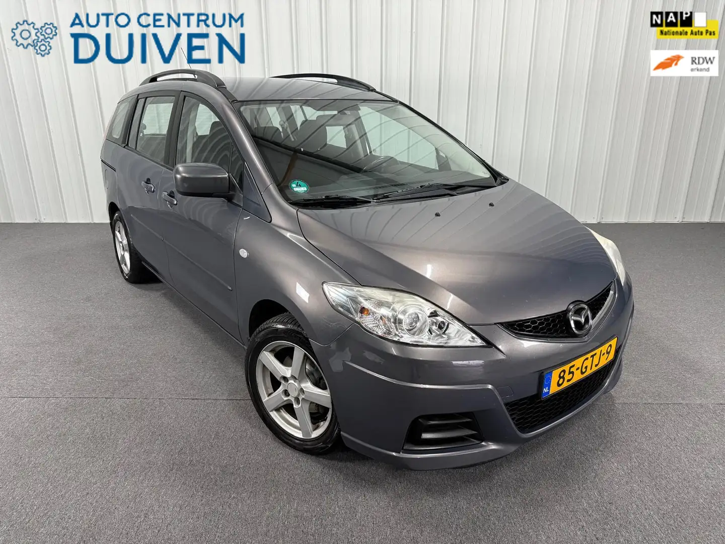 Mazda 5 2.0 | Dealer Onderhouden | Automaat | Nw APK | Air Grijs - 1