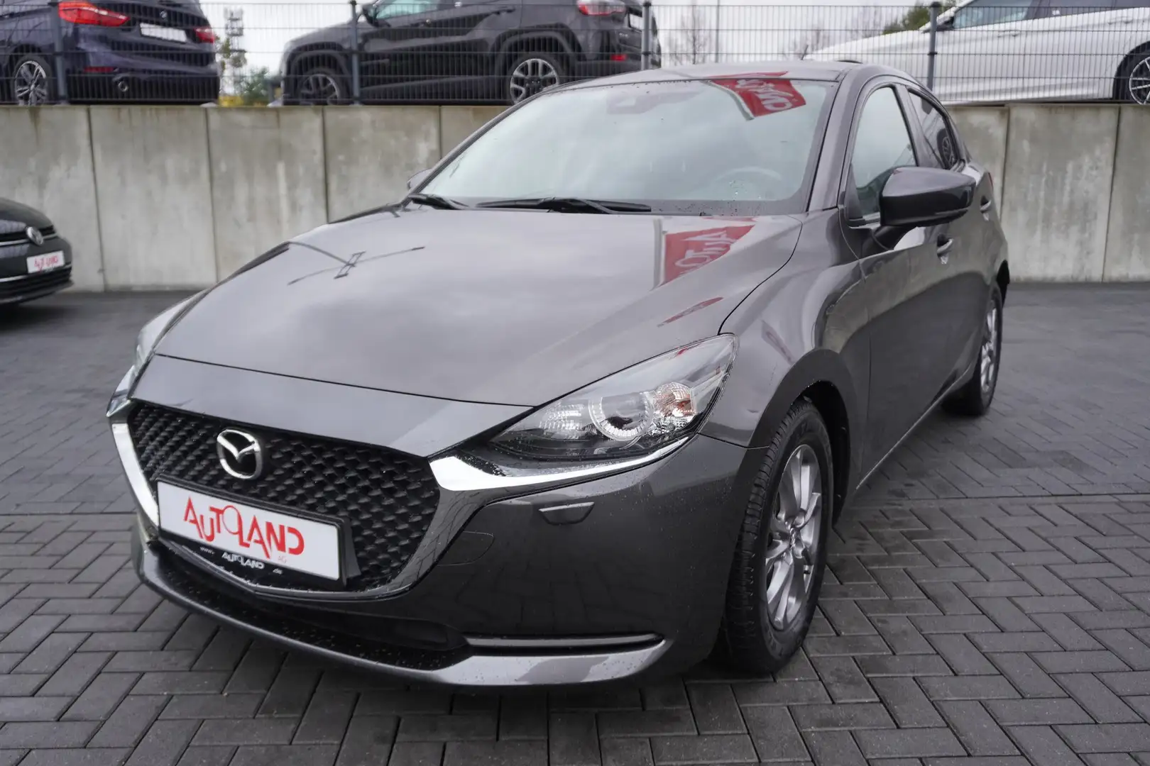 Mazda 2 Klimaaut. Navi Sitzheizung Tempomat Totwinkel Grau - 2