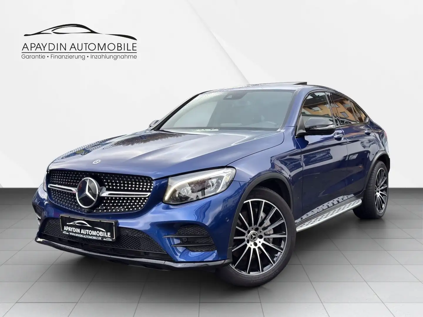 Mercedes-Benz GLC 250 Coupe 4M AMG-Line/GSHD/LED/BURMESTER/360 Blau - 1