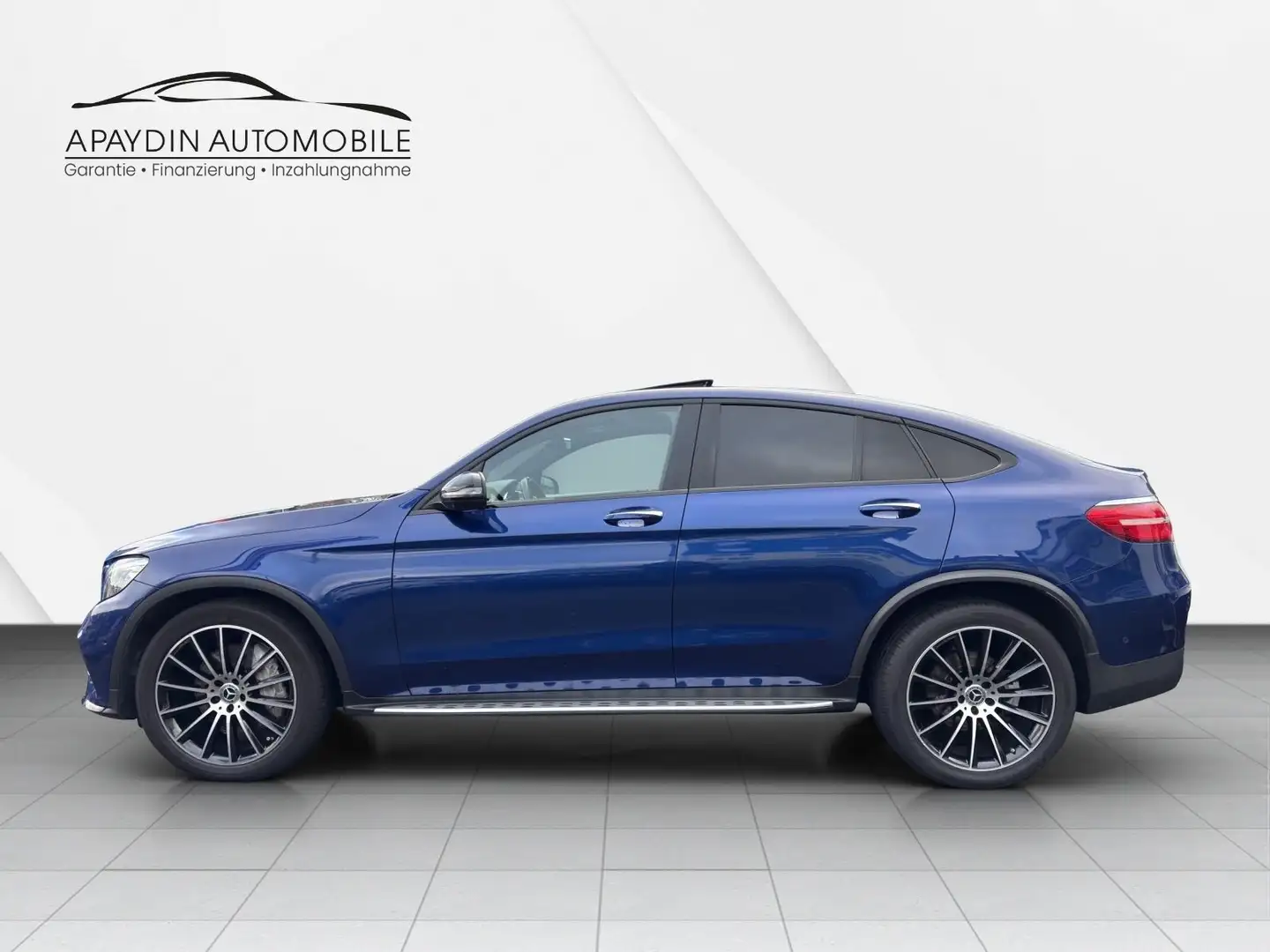 Mercedes-Benz GLC 250 Coupe 4M AMG-Line/GSHD/LED/BURMESTER/360 Blau - 2